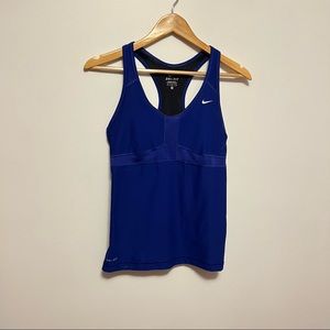 Nike womens drifit work out top